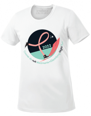 T-shirt - Electrifying Night Run 2022 - Ladies 2XL